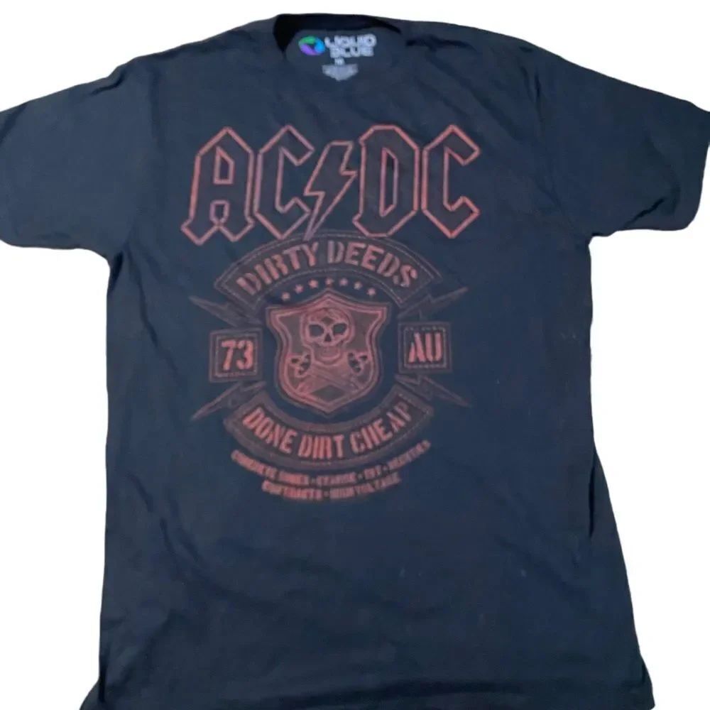 Liquid Blue AC/DC Dirty Deeds Band Tshirt
